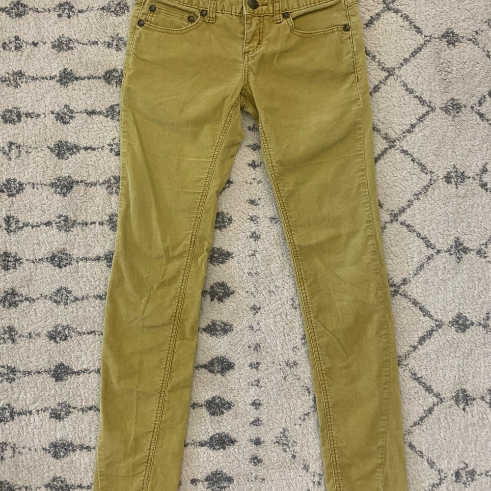 Free people Corduroy skinny Jeans